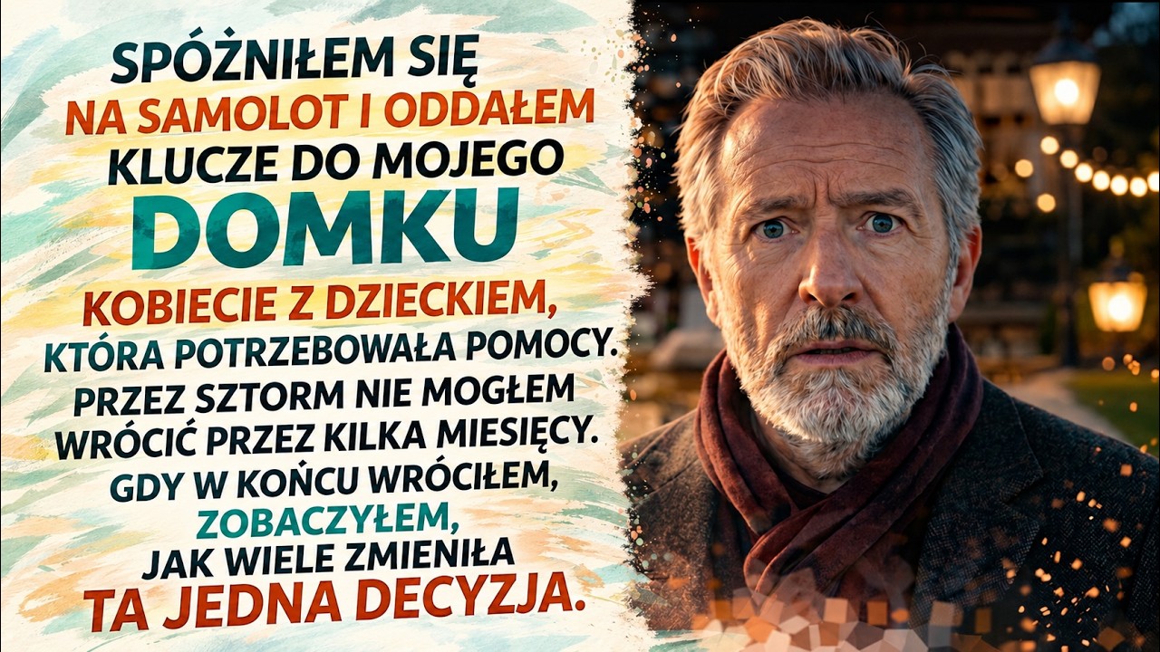Dałem KLUCZE DO MOJEGO DOMU nad Bałtykiem NIEZNAJOMEJ MATCE. Po powrocie zobaczyłem… NIEWIARYGODNE