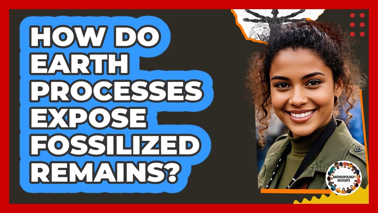 How Do Earth Processes Expose Fossilized Remains?
