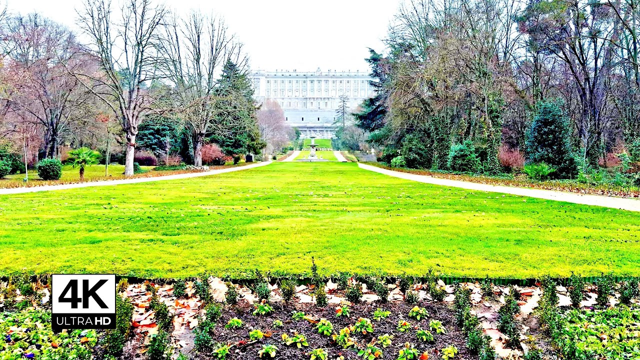 Nature Park in the Heart of Madrid - Campo Del Moro Gardens 2025 with Nature Sounds
