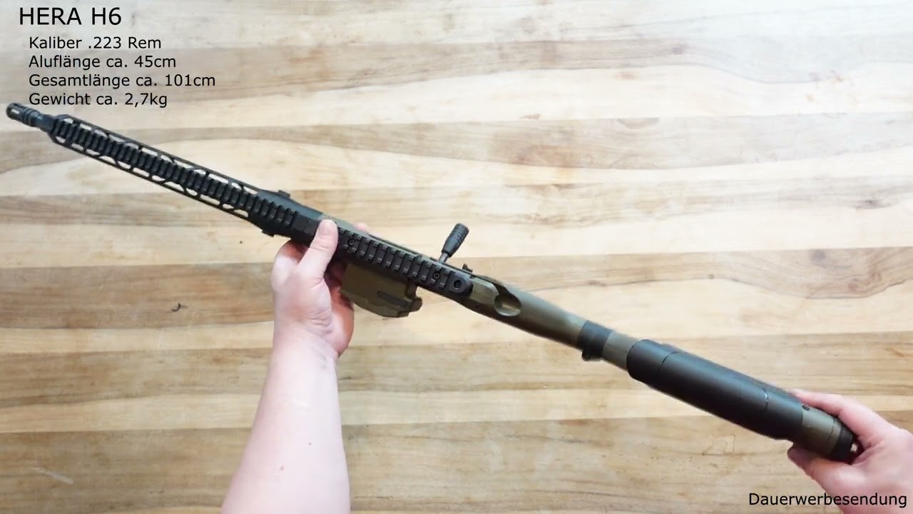 Vorstellung HERA H6 im Kaliber  .223 Rem