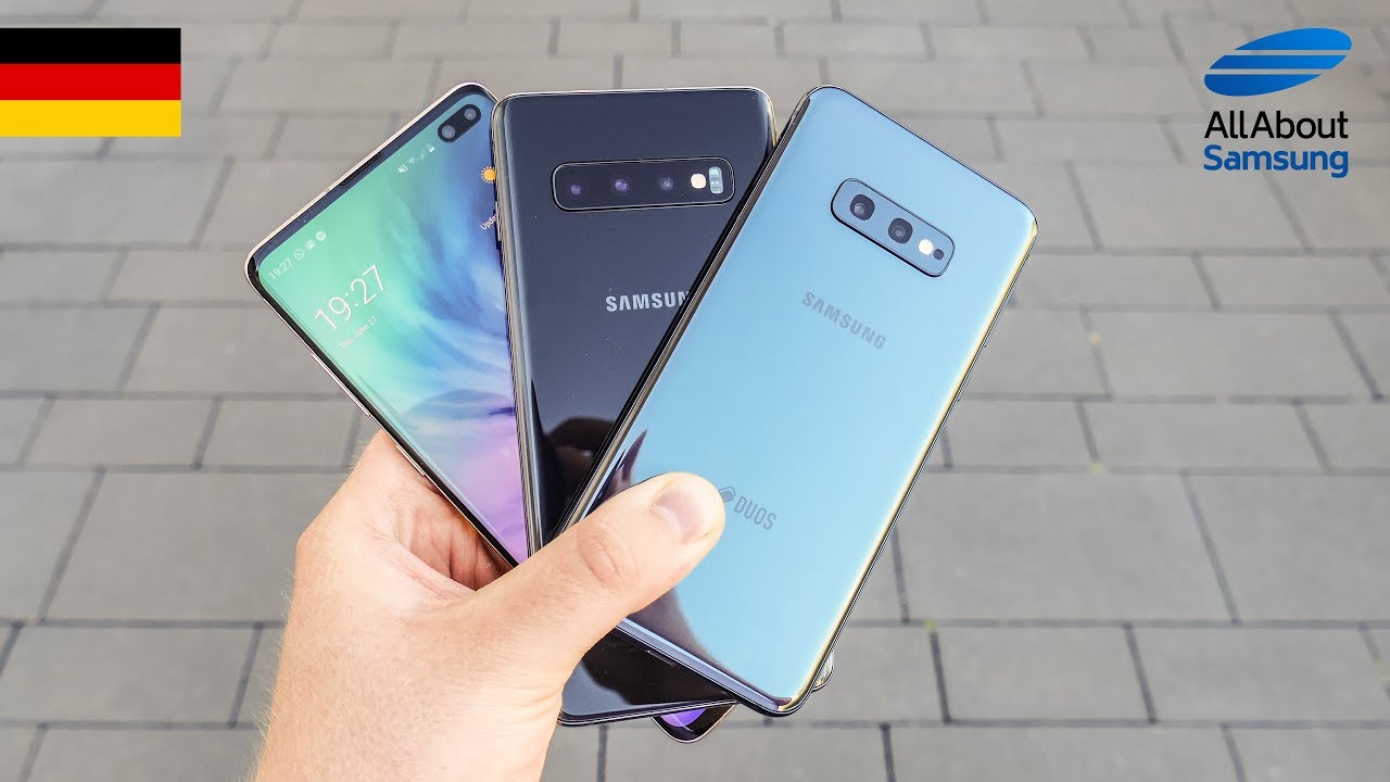 Samsung Galaxy S10 Review - Ein paar Worte zu den drei Flaggschiffen