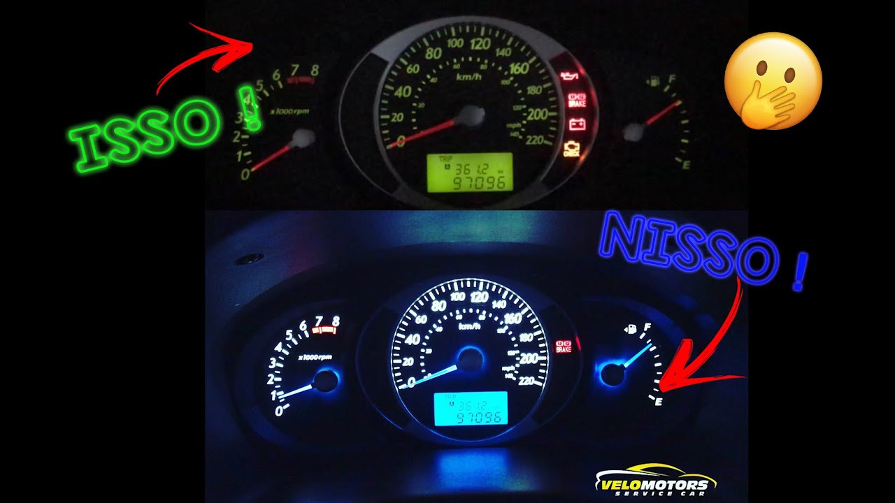 Painel da Tucson Personalizado em led interior completo painel personalizado Led azul branco top