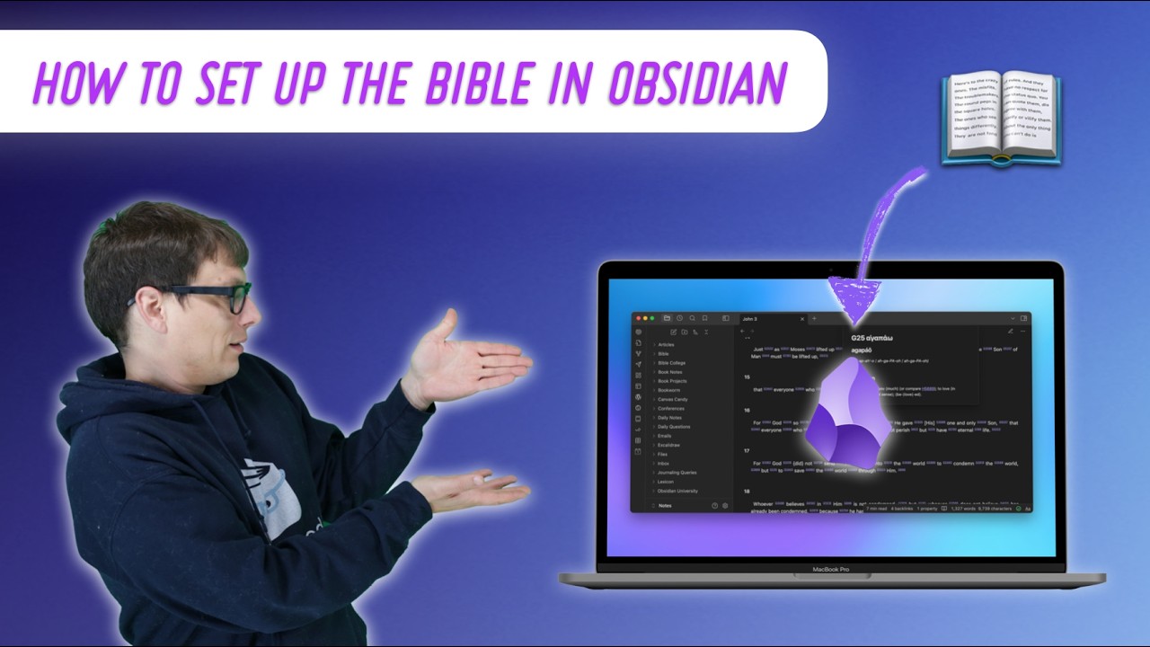 How to Set Up the Bible in Obsidian