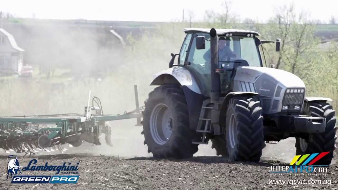 Lamborghini tractors R8 трактор Ламборгини Интерагросвит