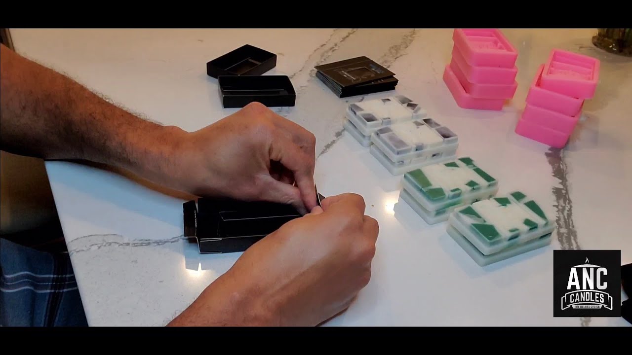 Making and Packaging Our MELTAS Wax Melts.
