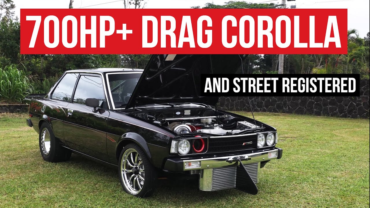 1.5JZ Toyota Corolla Drag Car из штата Алоха