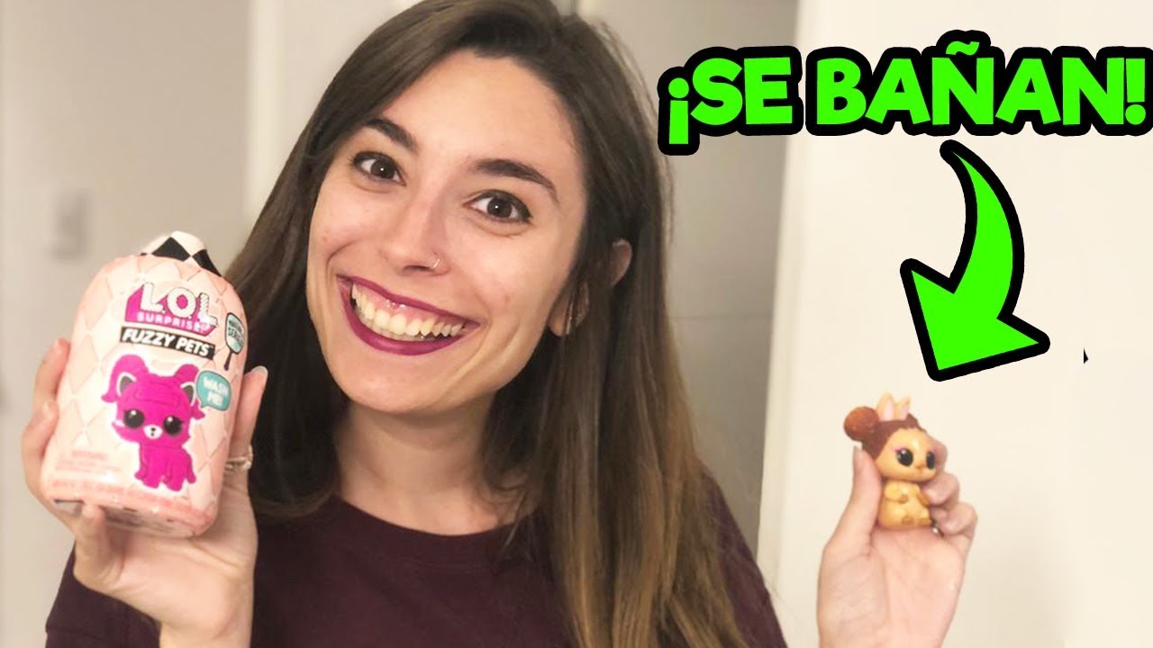 BAÑAMOS A LAS MASCOTAS LOL SURPRISE PELUDITAS | Lyna y sus Juguetes