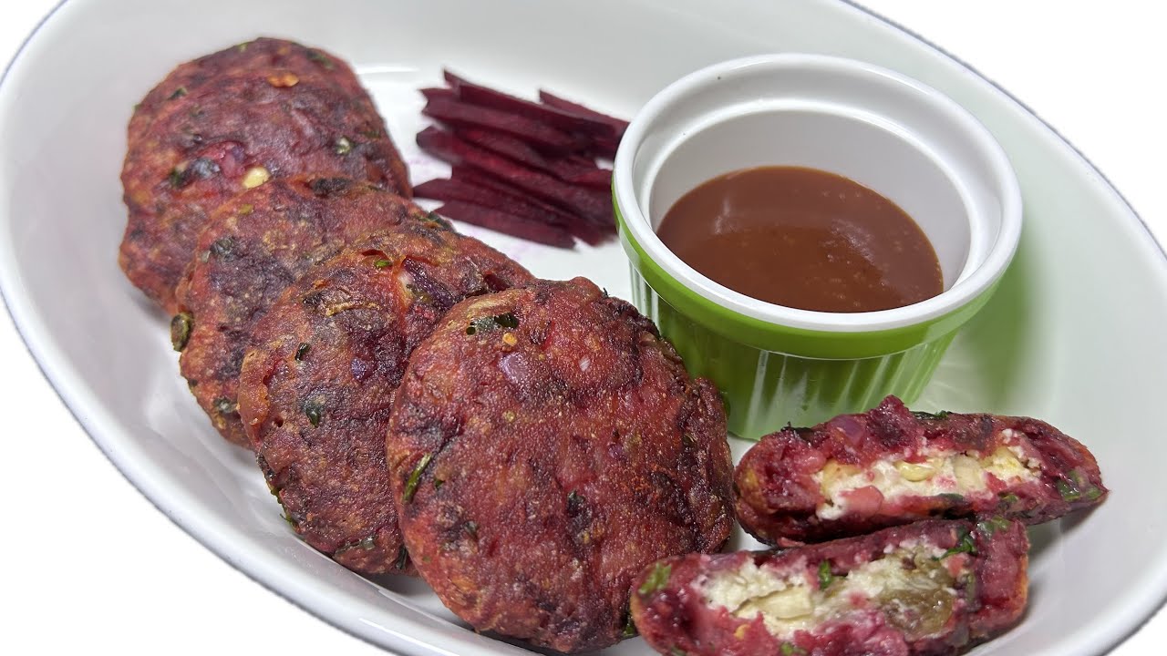Shahi Stuffed Beetroot Kebab | #beetroot #yummy #healthy #amazing