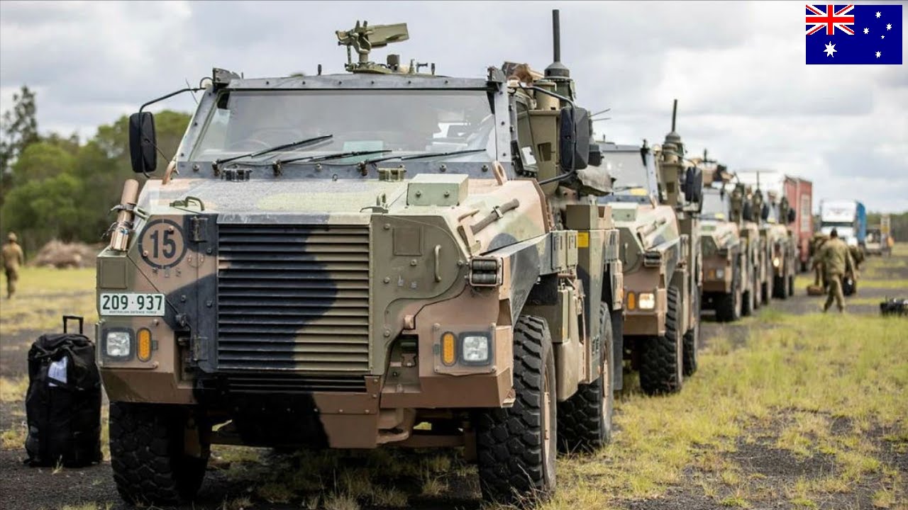 Австралия заказывает больше защищенных транспортных средств Bushmaster