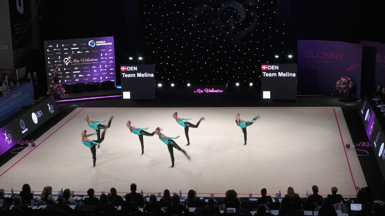 Miss Valentine 2026. Estonia. Sorø Gymnastics. Team Melina. AGG Women Short Program Final. DEN