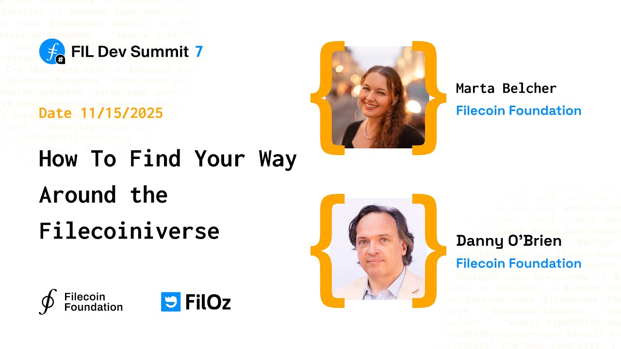 How To Find Your Way Around the Filecoiniverse