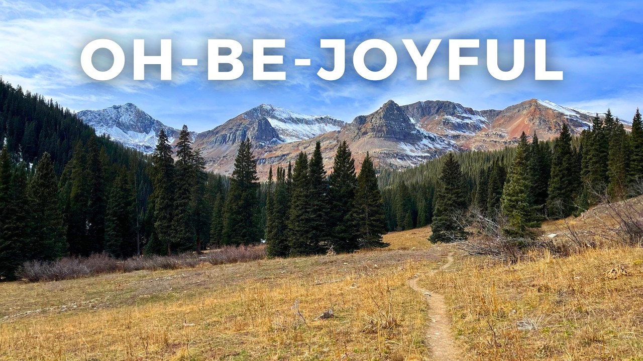 Oh-be-joyful Trail Hike 🍂 | Late Fall Hiking in Crested Butte, Colorado