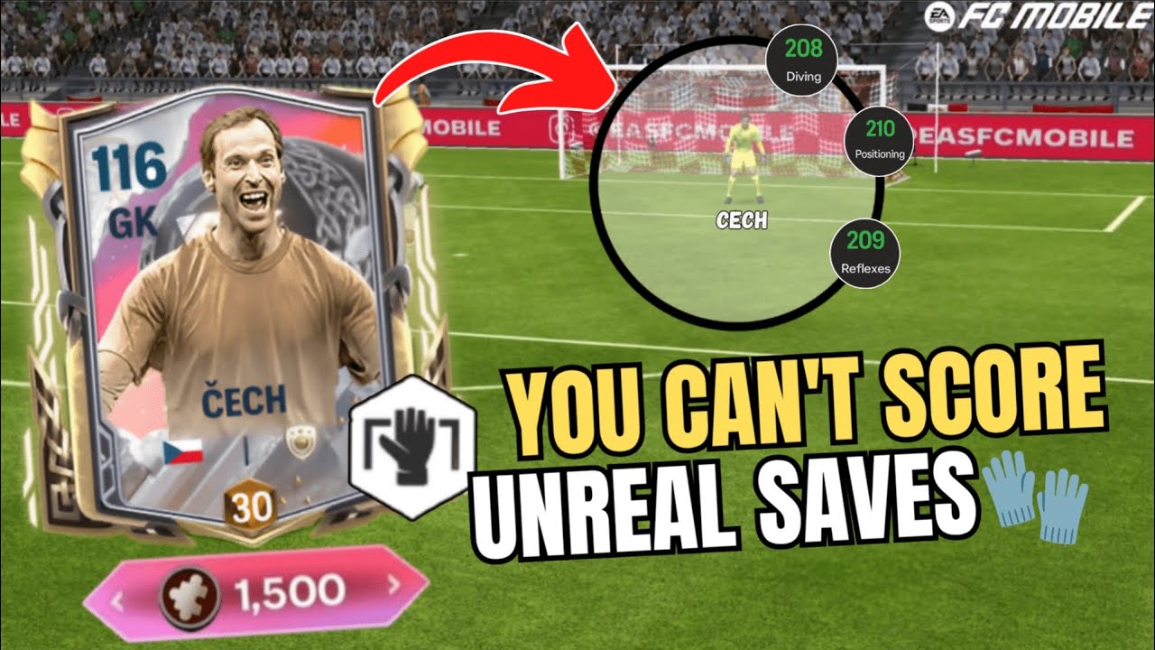 Обзор Петра Чеха «Рагнарок» (111 ОБЩ) — лучший ли это вратарь в FC Mobile? 🧤