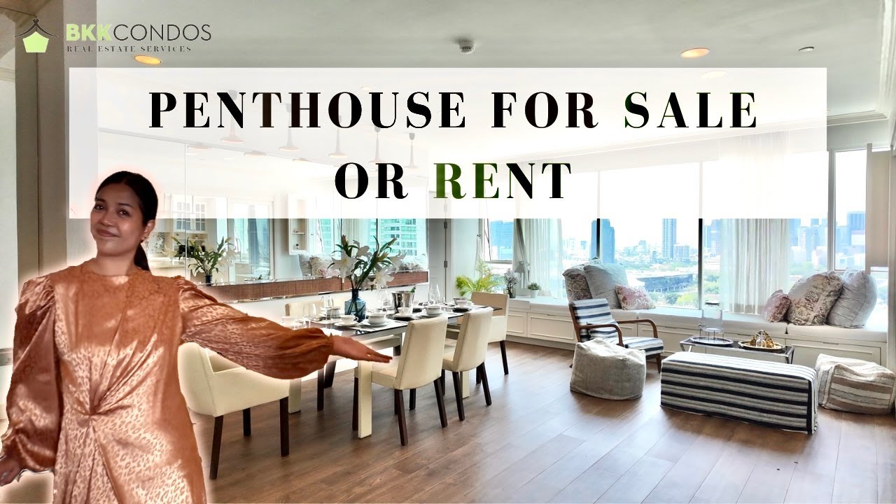 Exquisite 4 Bedroom Condo with Stunning Features in the Center of Bangkok | *on 21st Fl.