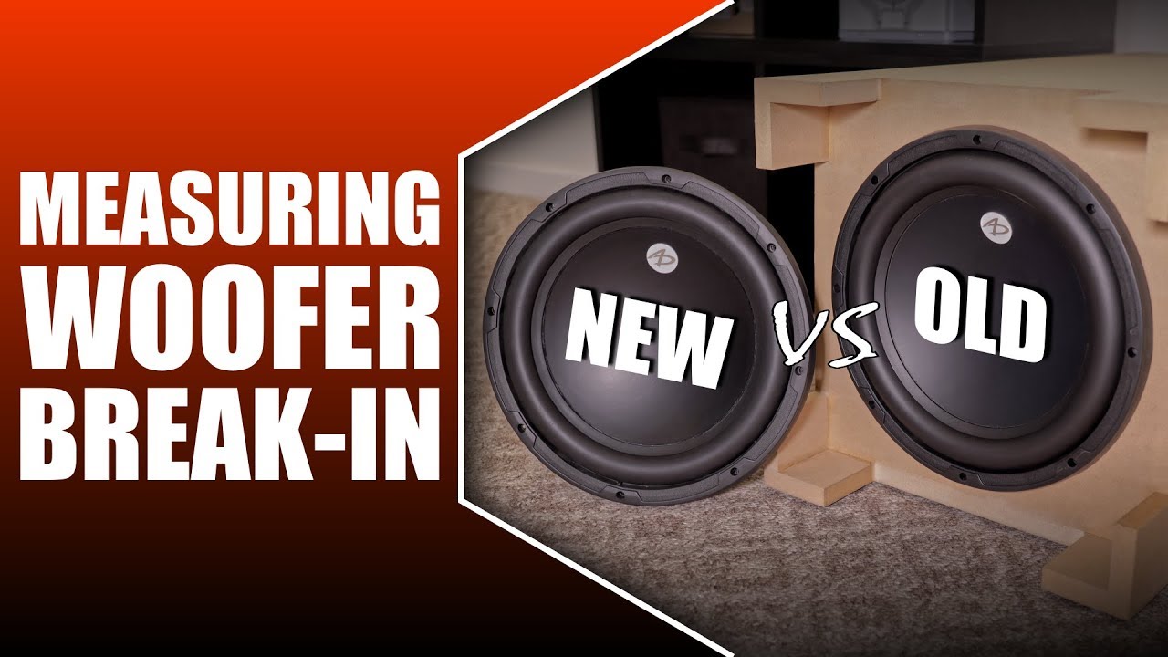 Measuring Woofer Break-In