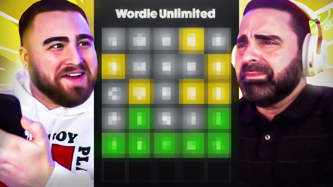 LosPollosTV And His Dad Play Wordle For The First Time!