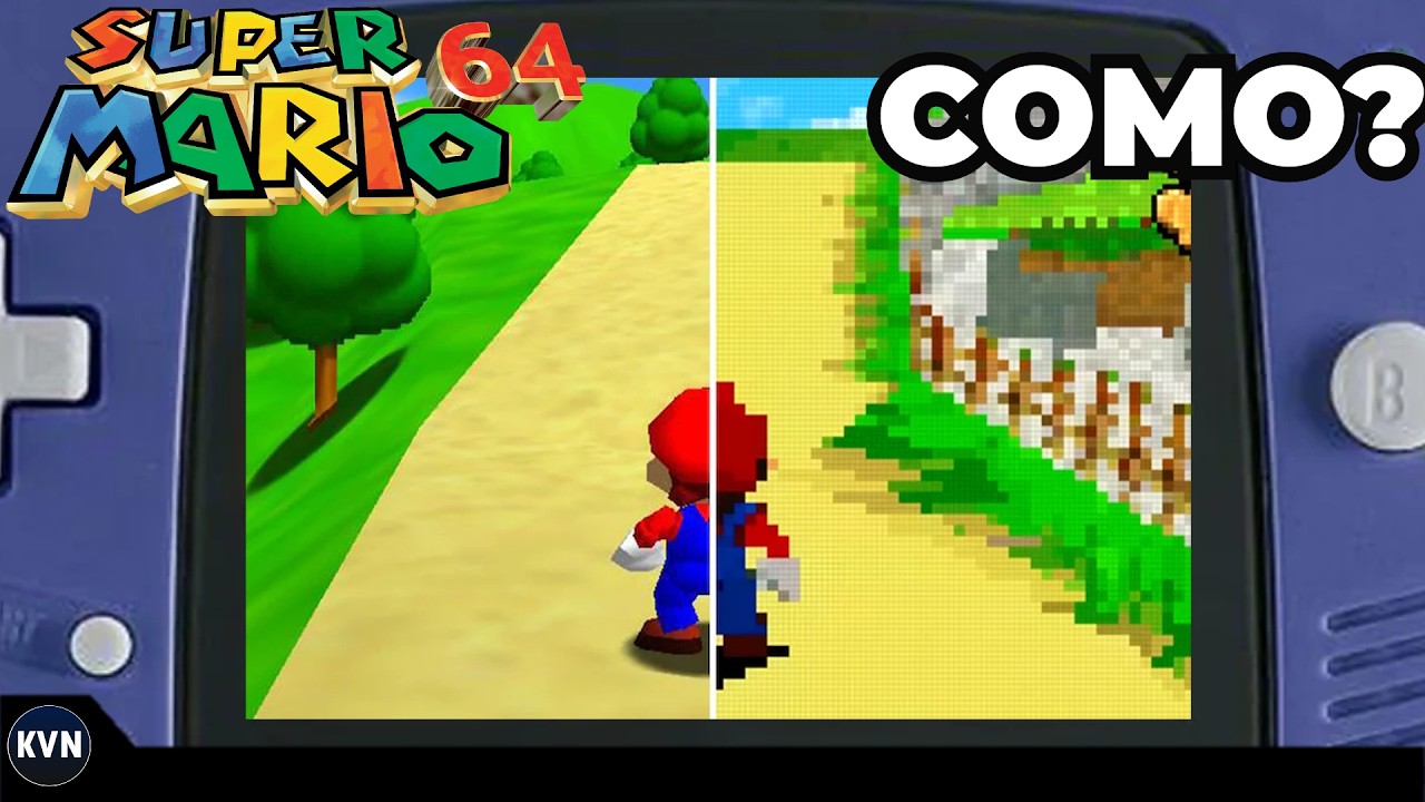 Mario 64 en… ¡¿GBA?! Nintendo Dijo Que Era IMPOSIBLE – KVN