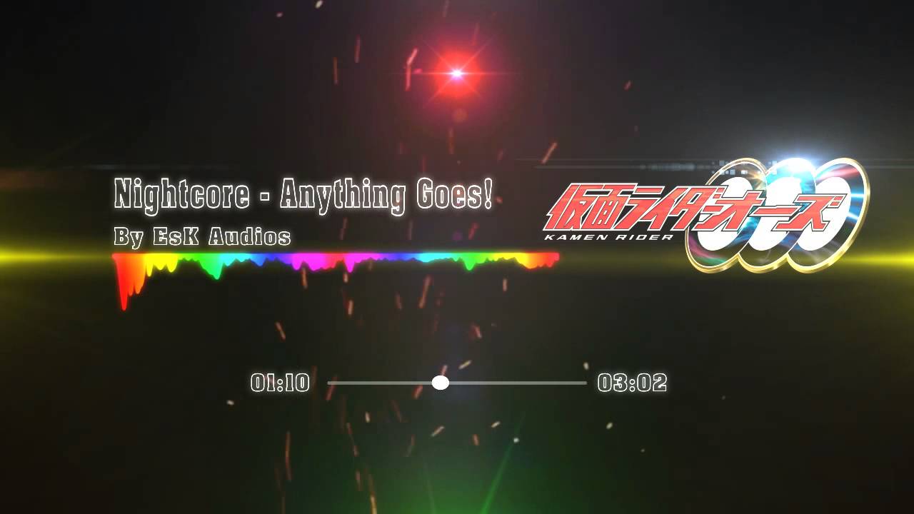 Nightcore - Anything Goes! 仮面ライダーOOO