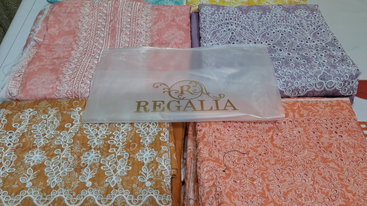 Regalia Premium printed Embroidered Lawn with embroidery Dupatta 🤎 