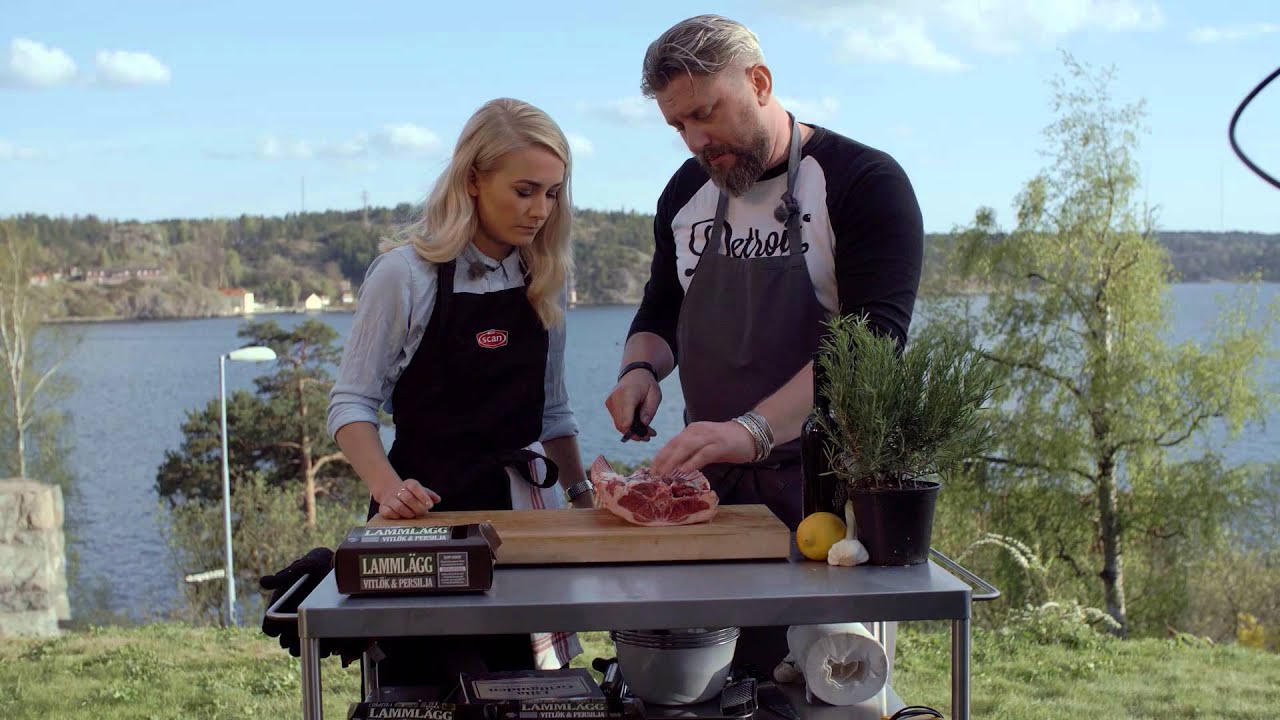Grillskola med Ellen och Johan del 8 - Lamm