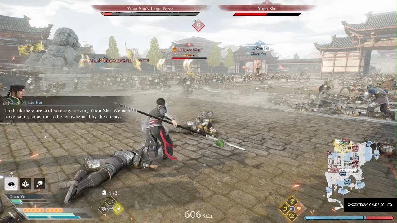 DYNASTY WARRIORS: ORIGINS: Subjugation of Yuan Shu