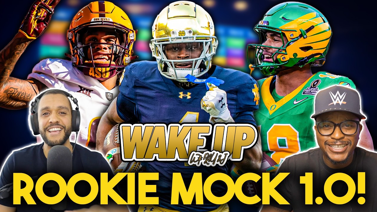 2026 Rookie Mock Draft 1.0 👀 Field Yates' Mock Reaction + Rookie Draft Using Those Landing Spots