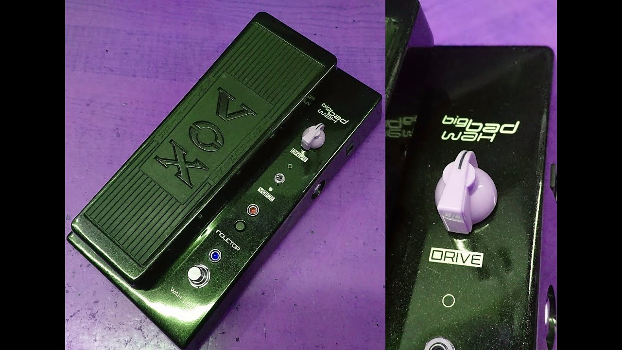 Vox Big Bad Wah  JS-WAH　 Joe Satriani Pedal