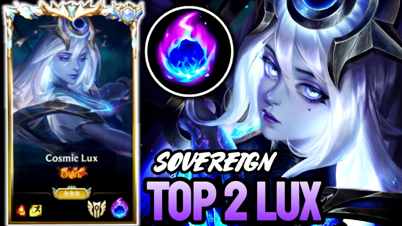WILD RIFT LUX - TOP 2 LUX GAMEPLAY - SOVEREIGN RANKED