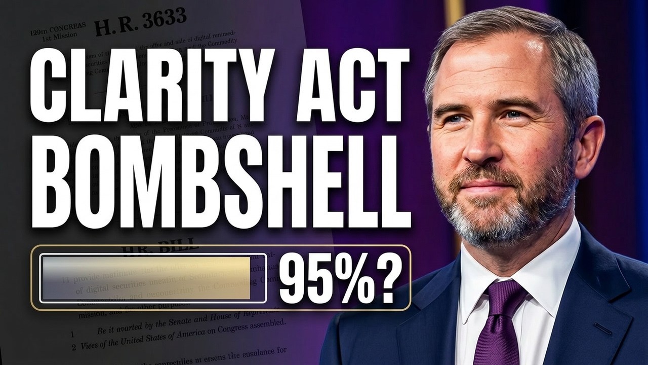 Ripple CEO Leaked Inside Info About CLARITY ACT. (95%?!)