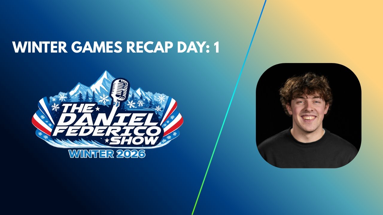 WINTER GAMES RECAP DAY:1/ THE DANIEL FEDERICO SHOW