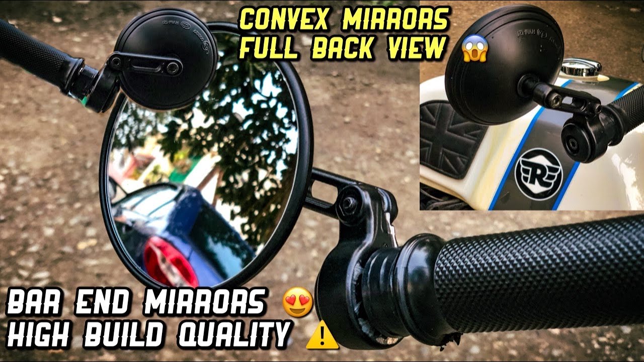 Bar End Mirrors For Continental GT 650 & Interceptor 650 | High Quality | Worth Each Penny 🤯