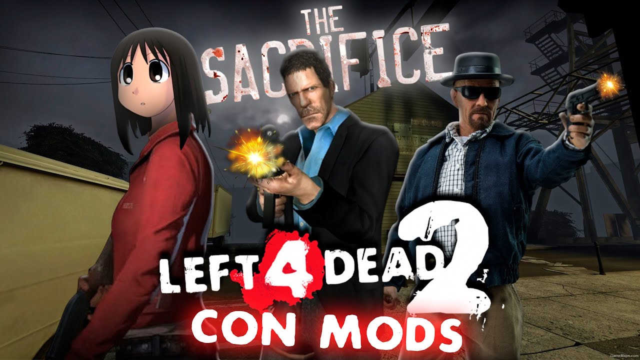 Jugamos Left 4 Dead 2 con MODS y fue un desastre...