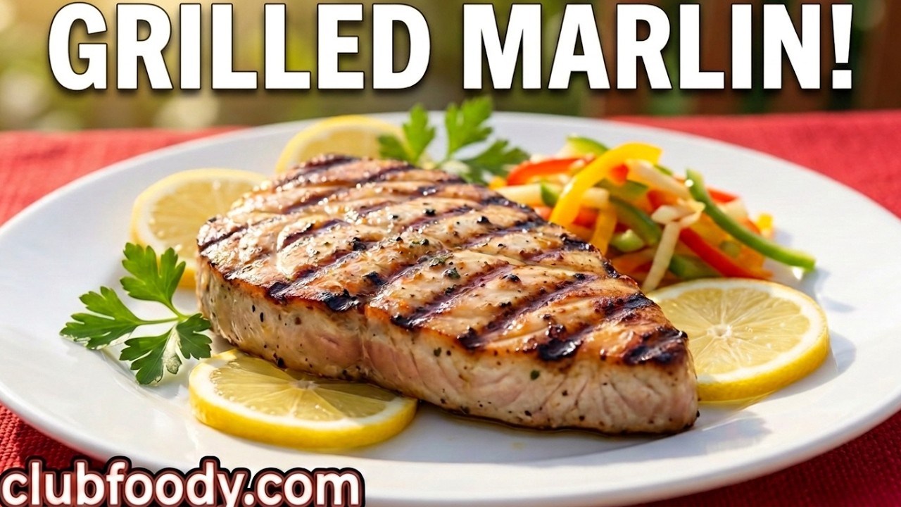 Grilled Marlin Steaks Recipe • A Great Catch! - Episode #40