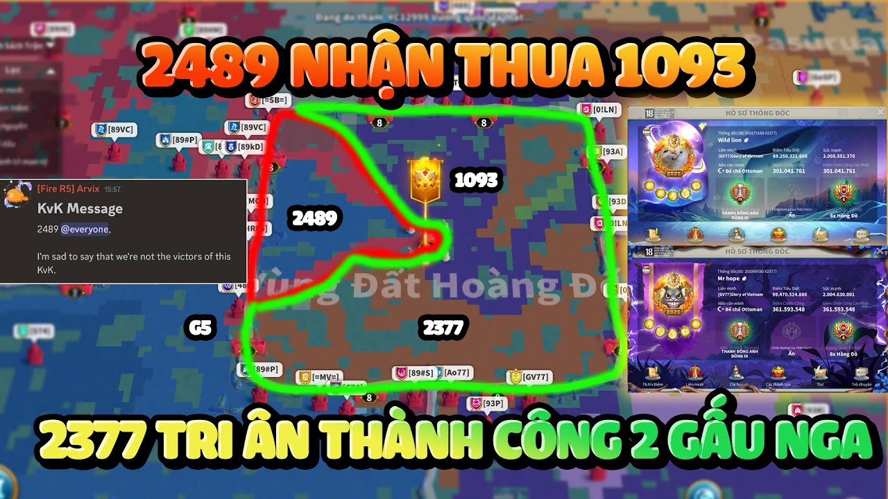 Không Còn Pha Lật Kèo Nào Cả 2489 Nhận Thua Trước Sức Mạnh Tình Bạn 1093 - Rise of Kingdoms
