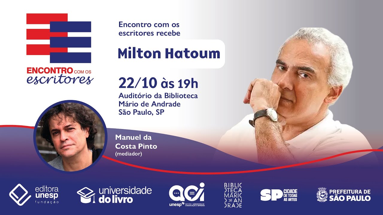 Encontro com os Escritores | Milton Hatoum
