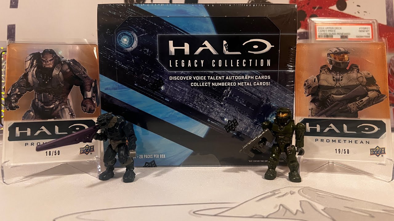 Halo Legacy Collection Hobby Box | Metal & Auto! | PART 22