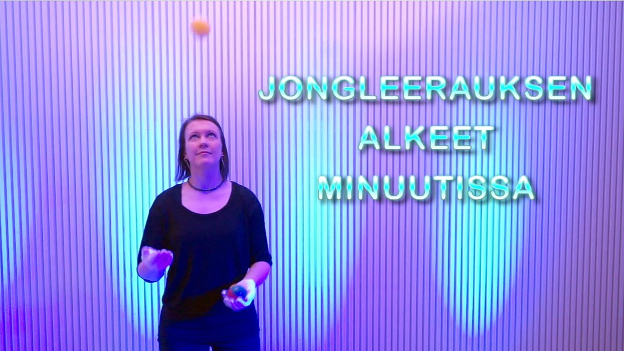 Minuuttisirkus - Jongleeraus