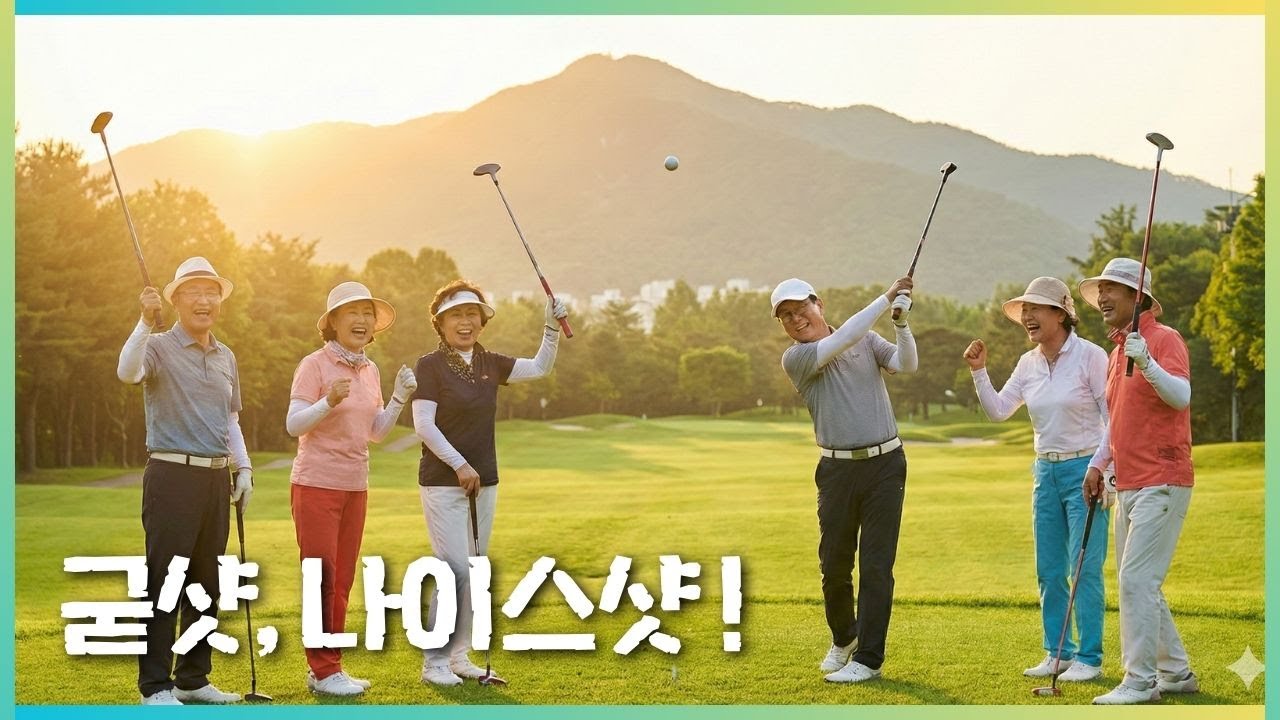 🎶 다가올 파크골프 시즌을 기약하며 듣기 좋을 노래 | 굳샷,나이스 샷!