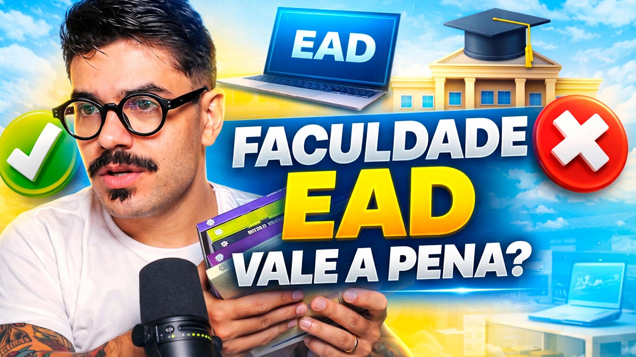 Minha experi&ecirc;ncia com 3 anos estudando 100% EAD