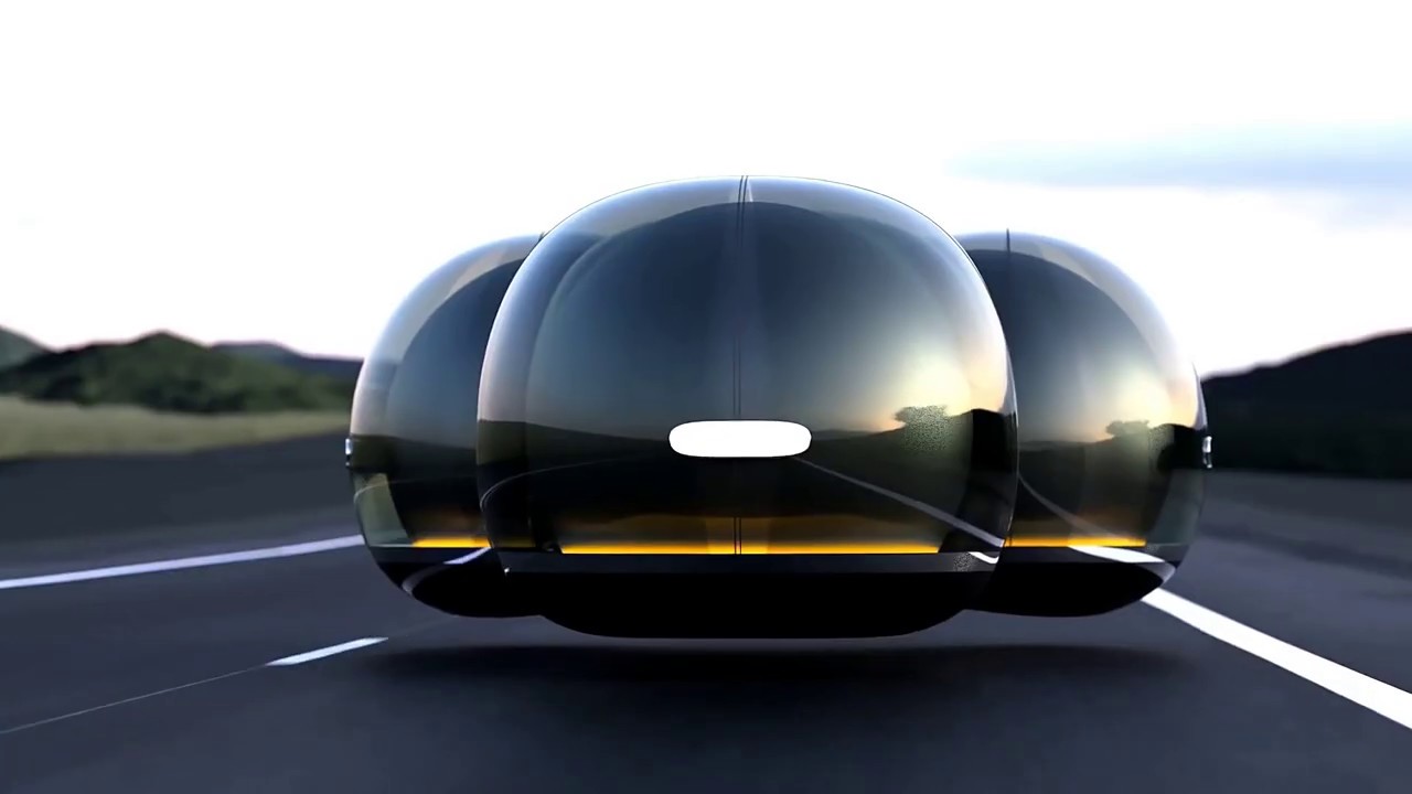 雷诺未来汽车幻想 Renault Float   CAR OF THE FUTURE   Future Revolution Air Car!
