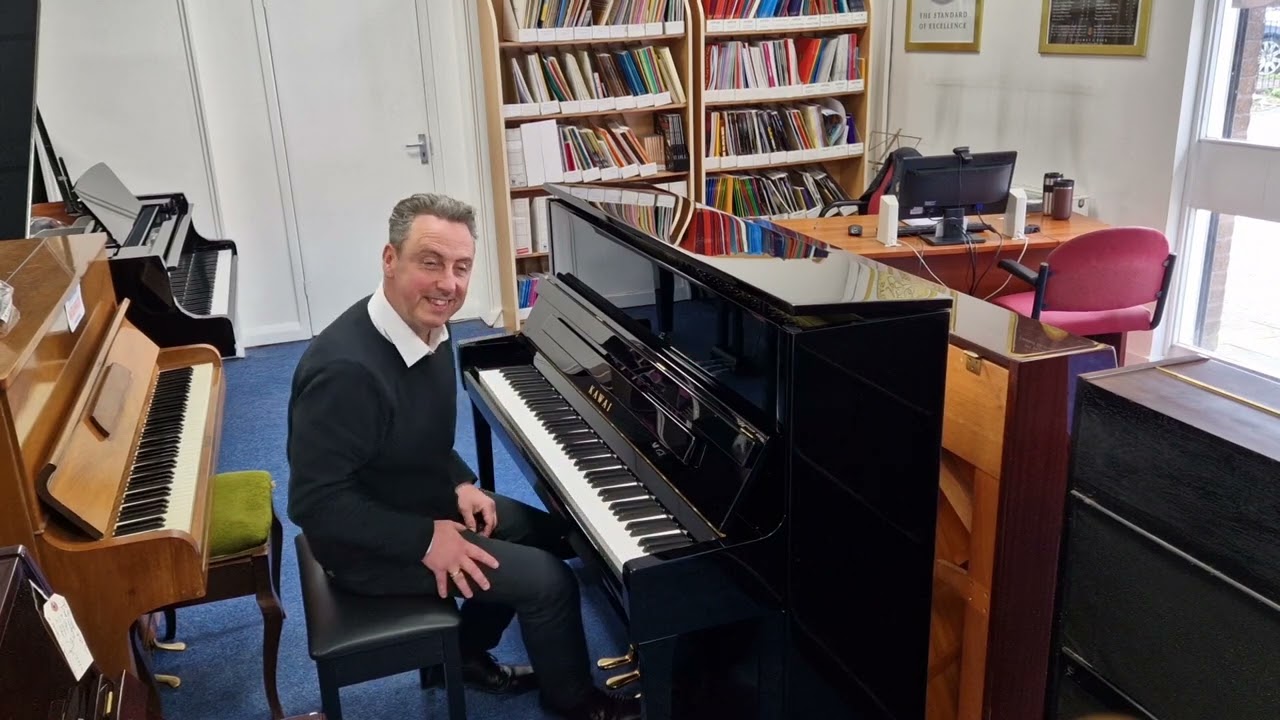 Used Kawai K300 Upright Piano Demonstration & Review | Reasons To Buy This  Kawai K300