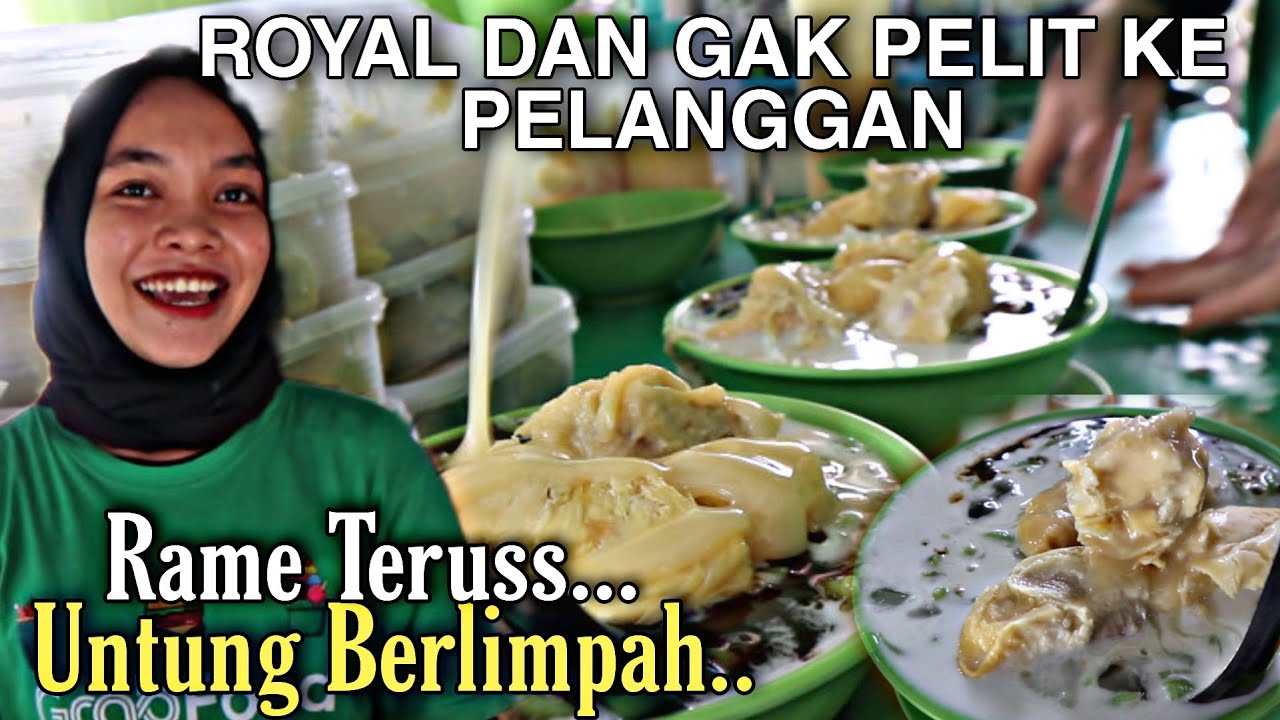 PEDAGANG CERDAS!! OMSET 100 JUTA LEBIH! PAKAI DURIAN TERBAIK JADILAH ES CENDOL TERLARIS DI PEKANBARU