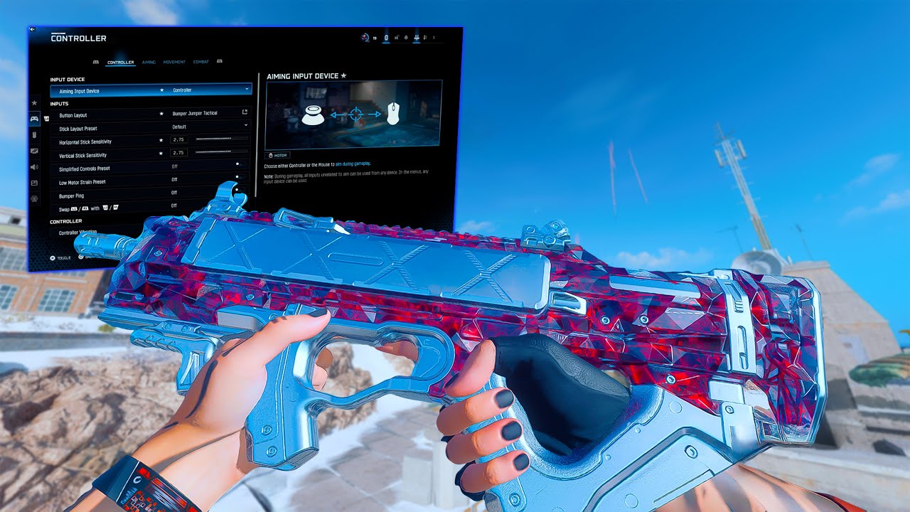 *NEW* Best Controller settings for AIM & Movement 👑🏝️ (PC/PS5/XBOX/PS4)
