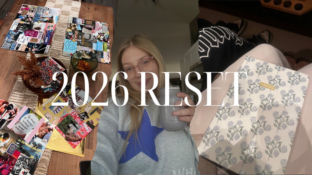 2026 Reset: Vision Boarding and Setting Intentions