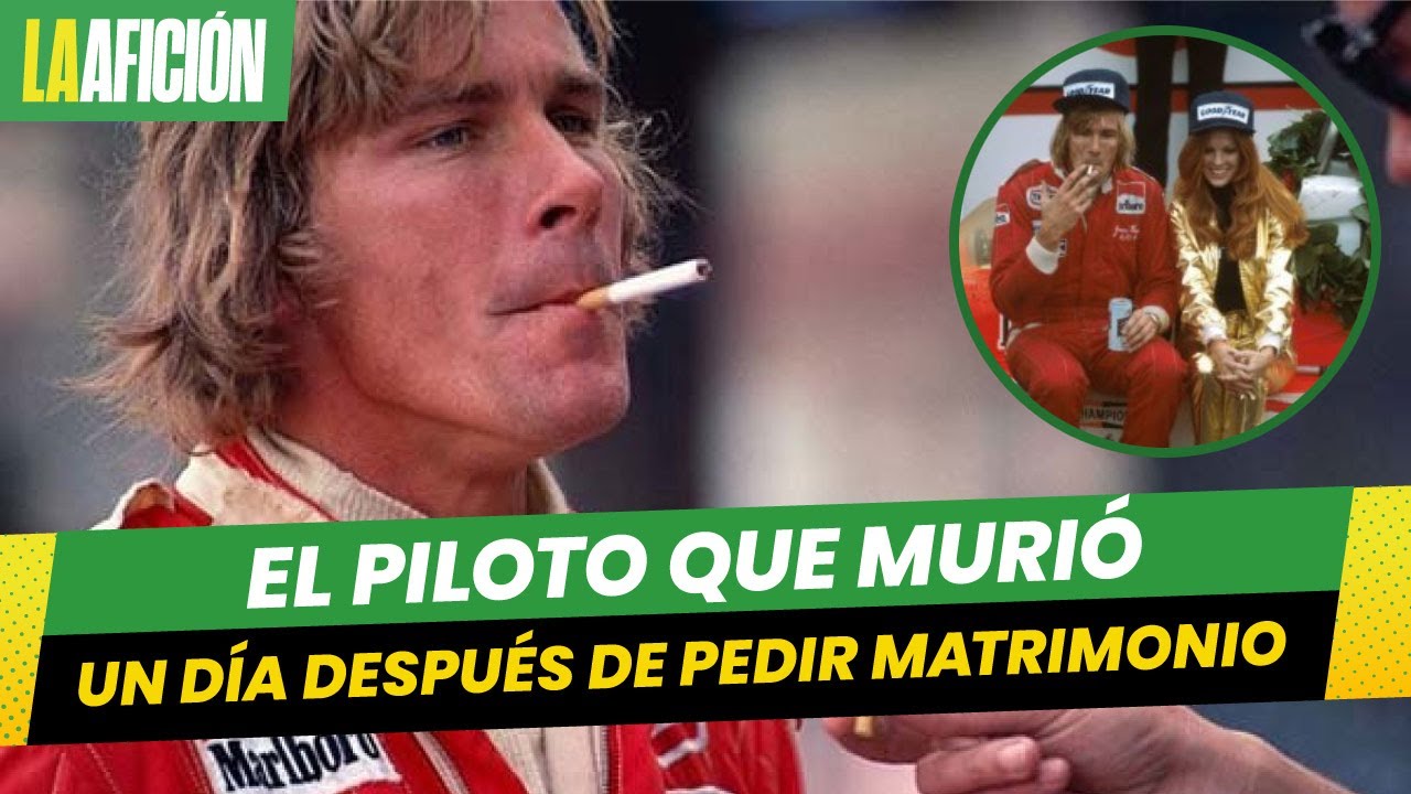 James Hunt, el histórico piloto que fracasó en el amor