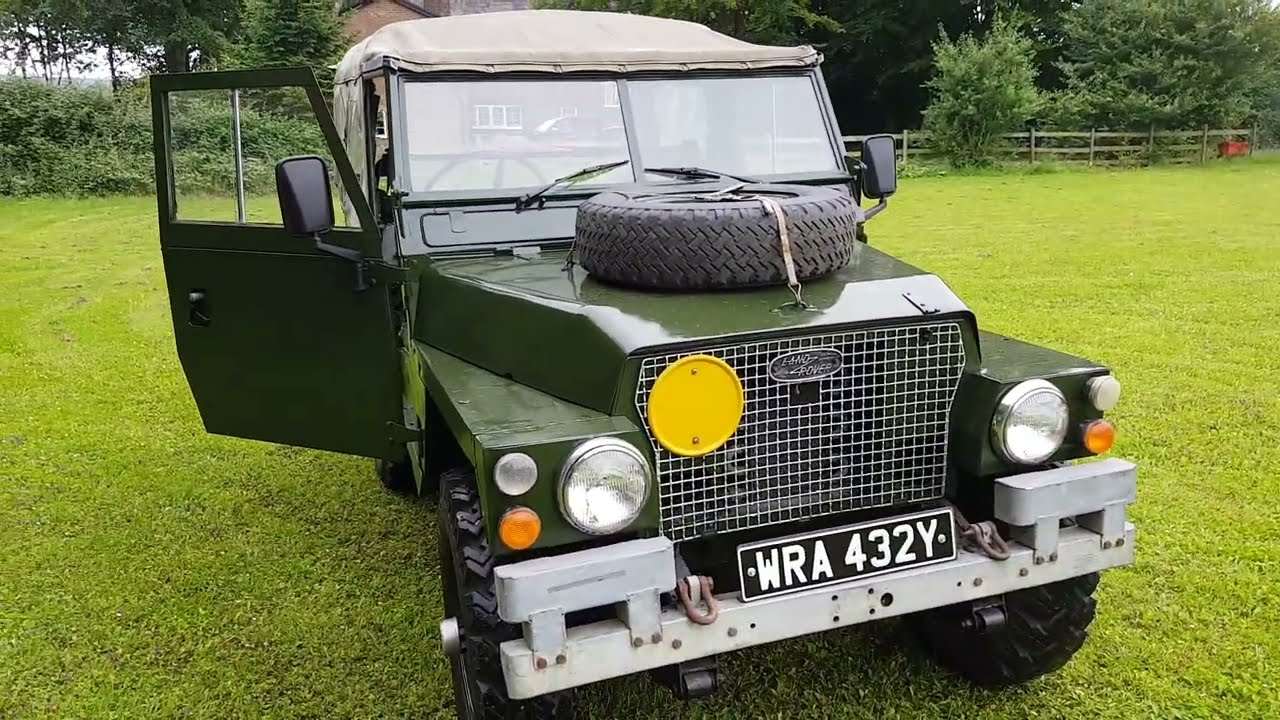 Walk Round Land Rover 1971 Lightweight Ex military by Dom 