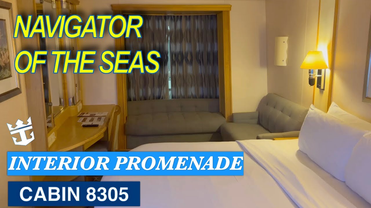 Navigator of the Seas | INTERIOR PROMENADE CABIN | Full Tour  Royal Caribbean 2025  #royalcaribbean