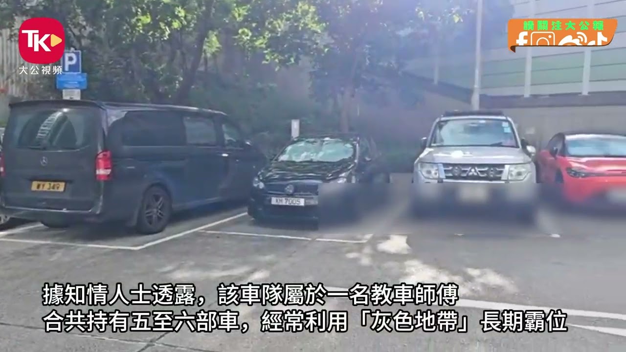 「私人車隊」長期霸佔石角路公眾停車錶位惹不滿