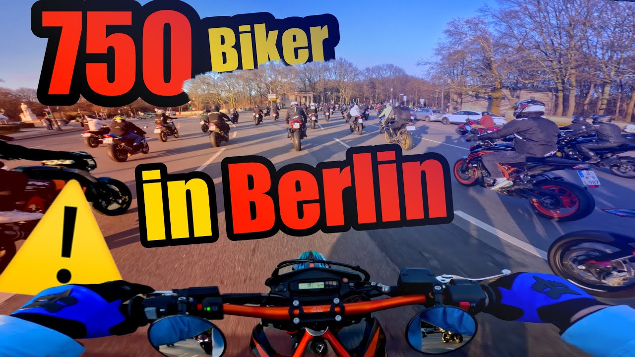 🔥 BIKEHUB SAISONSTART 2025 - 750 MOTORRÄDER BLOCKIEREN DIE STADT 😱