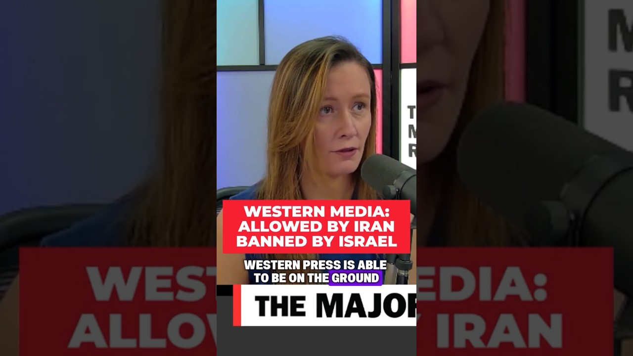 CNN in Tehran, media blackout in Tel Aviv